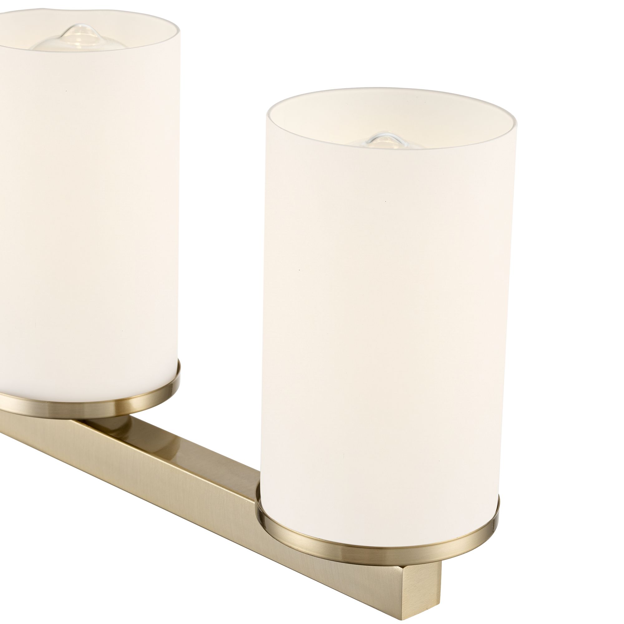 Image 4 Millennium Verlana 5-Light 35" Modern Gold Linear Chandelier with Shade more views