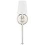 Millennium  Wall Sconce  Nickel