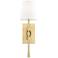 Millennium Wall Sconce Vintage Brass