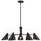 Millennium Warhol Chandelier Ceiling Light Matte Black