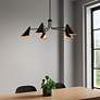 1_Millennium Warhol Chandelier Ceiling Light Matte Black