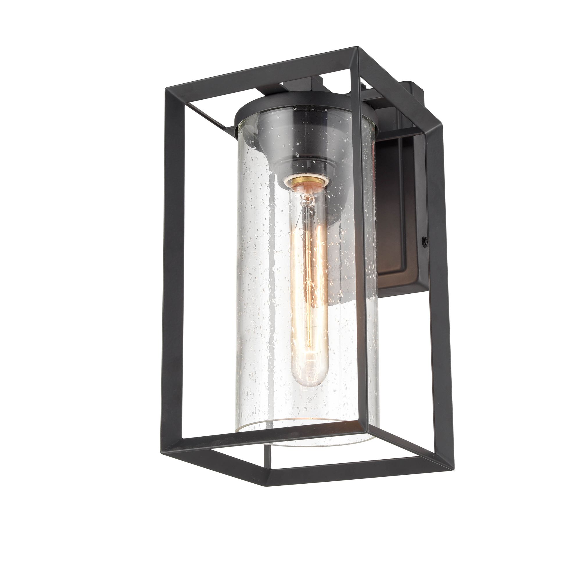 Image 3 Millennium Wheatland 13" Powder Coated Black Outdoor Wall Sconce more views