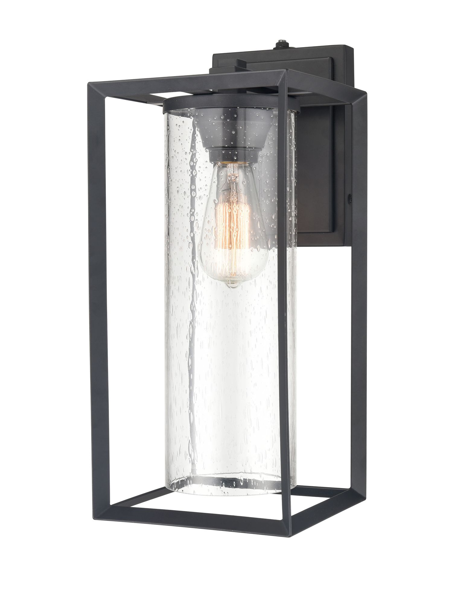 Image 2 Millennium Wheatland 17.5" Powder Coated Black Outdoor Wall Sconce more views