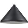 Millennium Wide Cone Satin Black