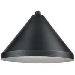 Millennium Wide Cone Satin Black