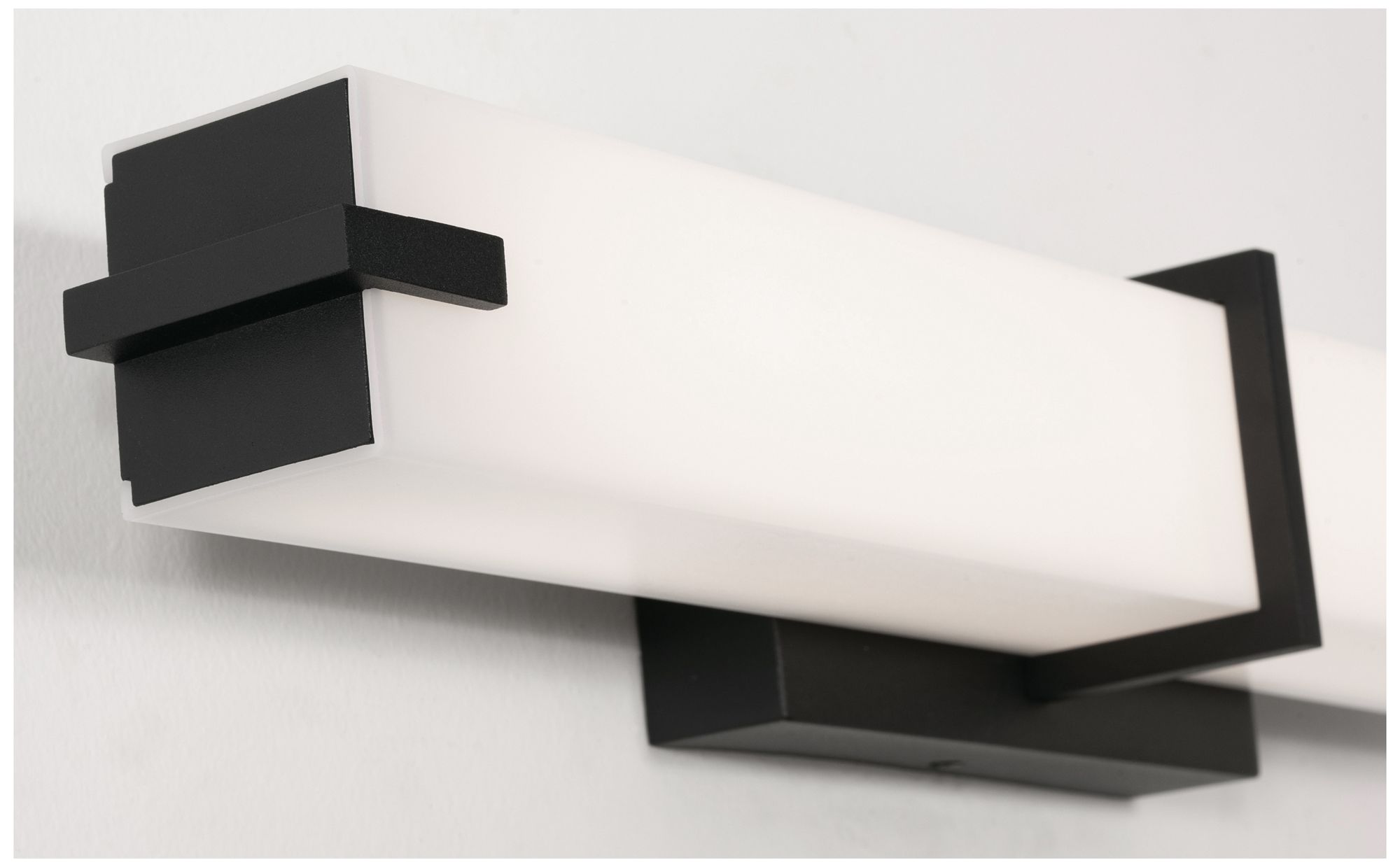 Image 3 Miller 24" Wide Black LED Vanity Light more views