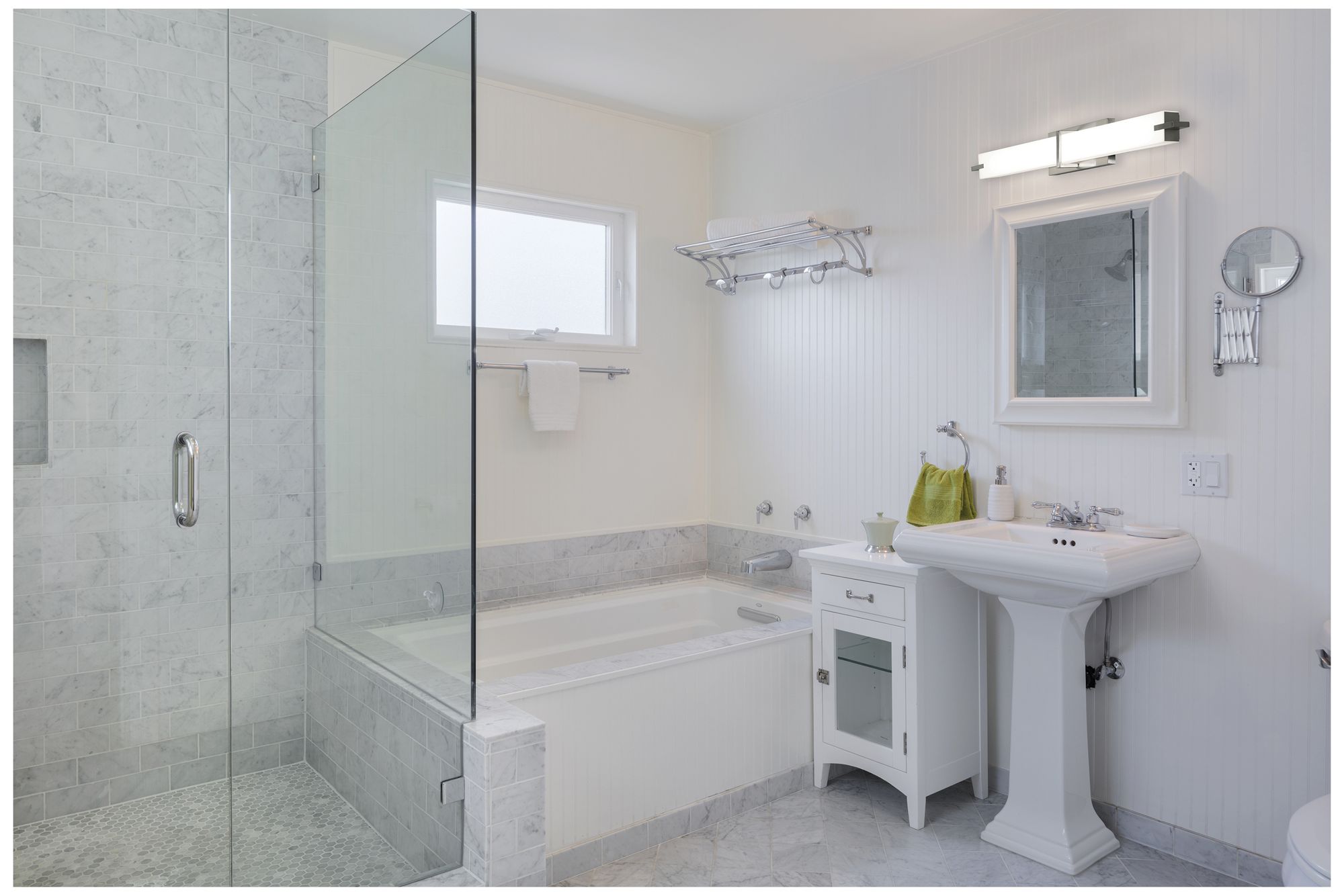 Image 2 Miller 24" Wide Satin Nickel LED Vanity Light more views