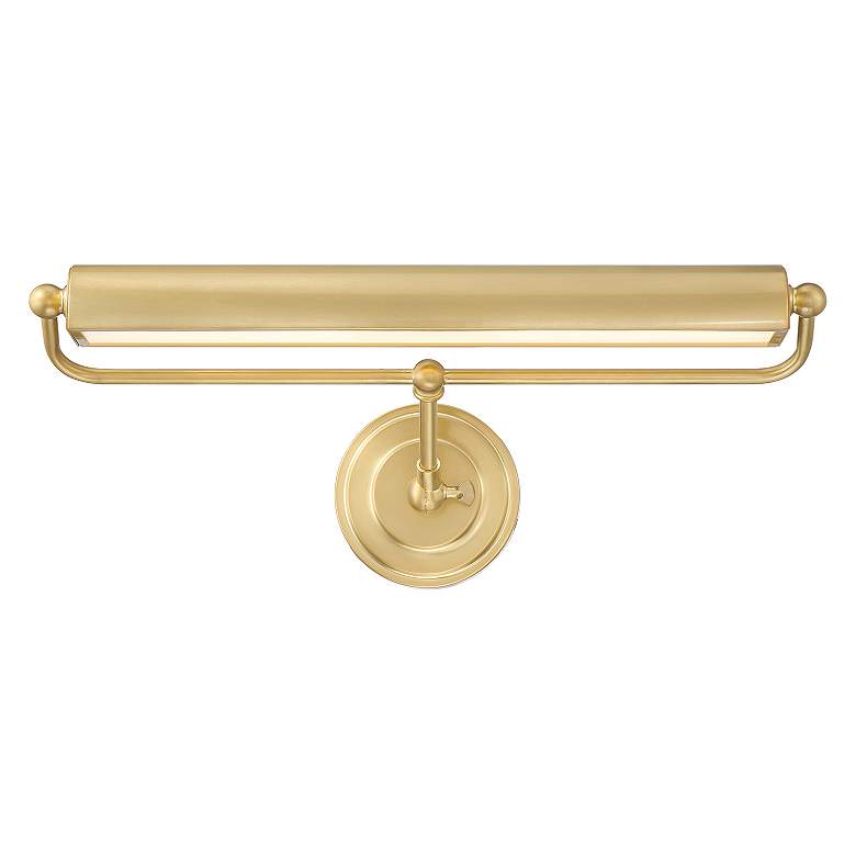 Image 4 Miller Integrated LED Aged Brass Sconce more views