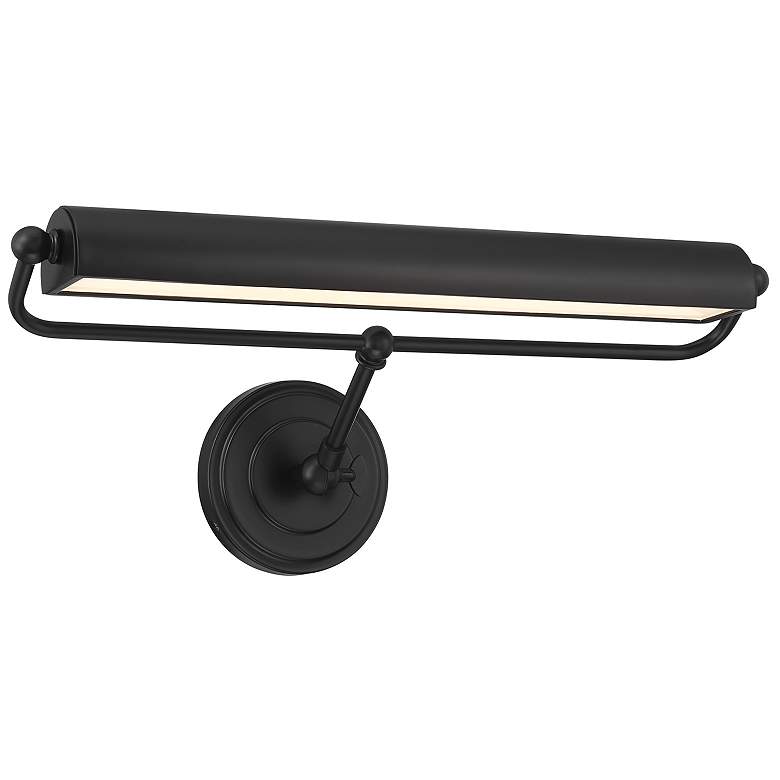 Image 2 Miller Integrated LED Matte Black Sconce