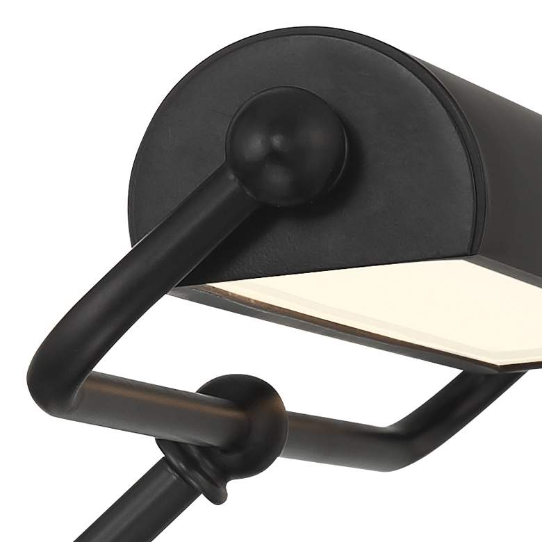 Image 6 Miller Integrated LED Matte Black Sconce more views