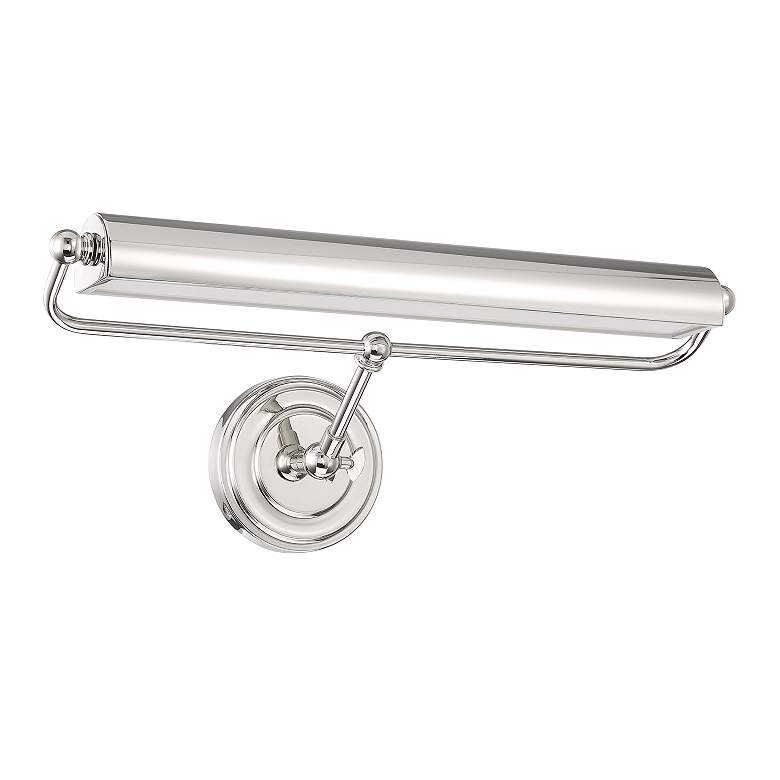 Image 2 Miller Integrated LED Polished Nickel Sconce more views