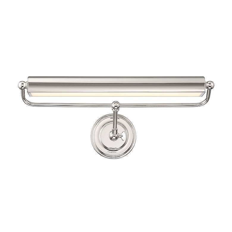 Image 3 Miller Integrated LED Polished Nickel Sconce more views