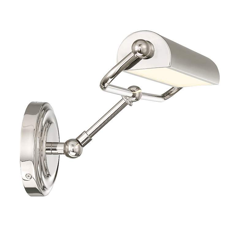 Image 4 Miller Integrated LED Polished Nickel Sconce more views
