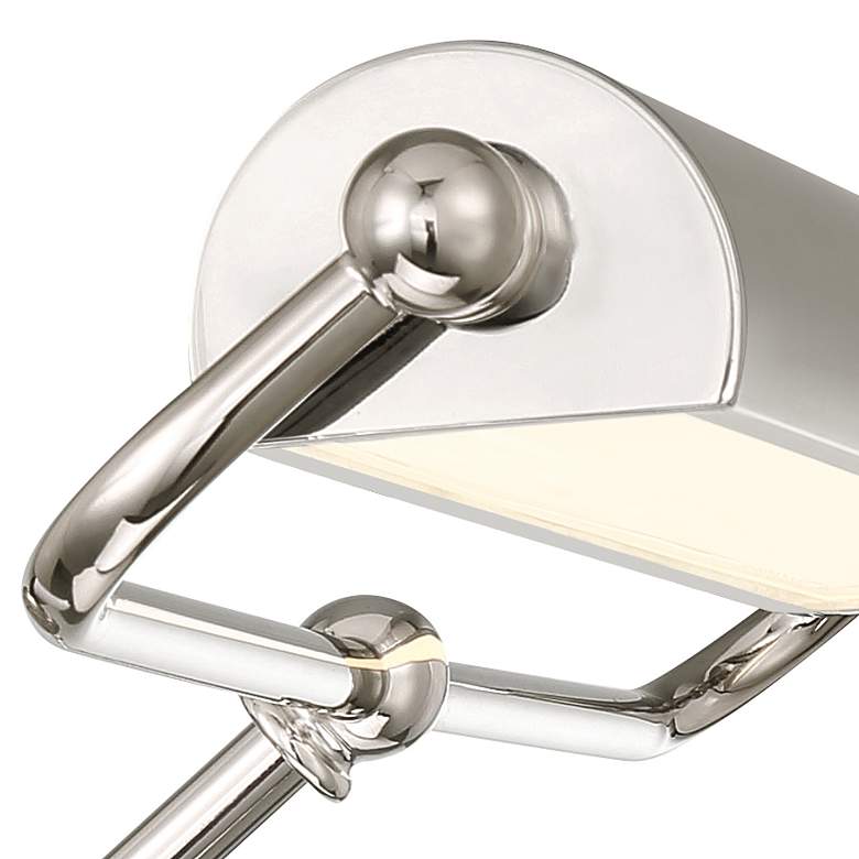 Image 5 Miller Integrated LED Polished Nickel Sconce more views