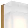 Milley 7" High Aged Brass LED Wall Sconce