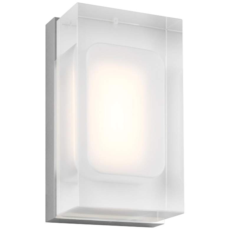 Image 1 Milley 7" High Chrome Metal LED Wall Sconce