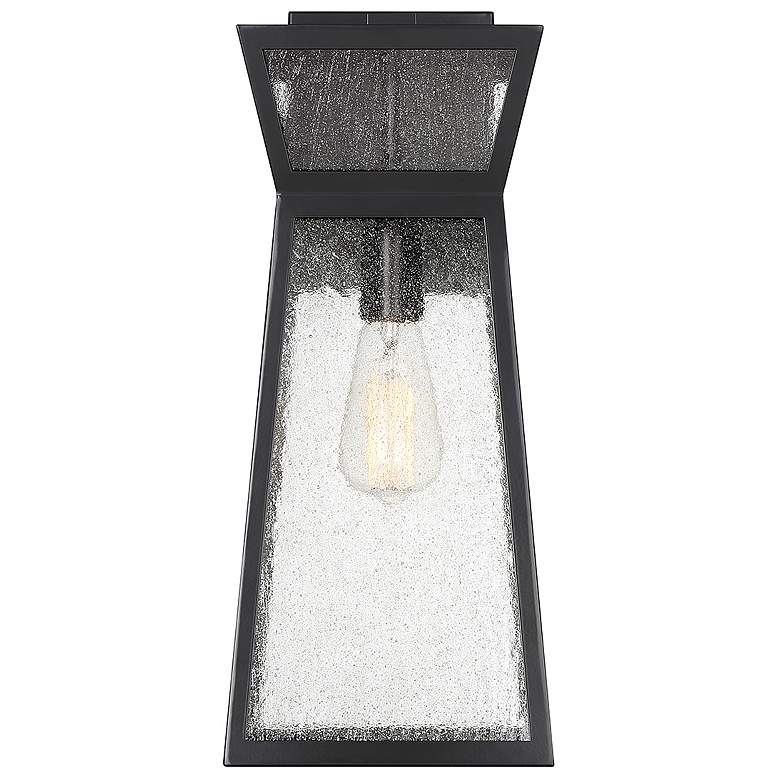 Image 3 Millford 1-Light Outdoor Wall Lantern in Matte Black more views