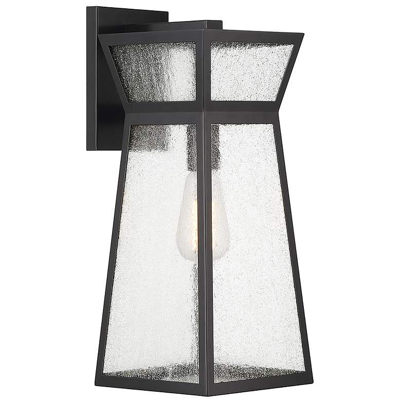 Image 4 Millford 1-Light Outdoor Wall Lantern in Matte Black more views