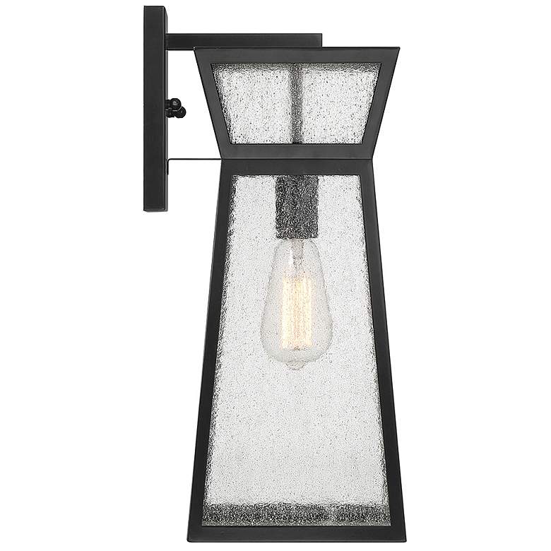 Image 5 Millford 1-Light Outdoor Wall Lantern in Matte Black more views