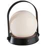 1_Millie 8 1/4" High Black LED Accent Table Lamp with USB Port