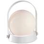 1_Millie 8 1/4" High White LED Accent Table Lamp with USB Port