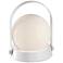 Millie 8 1/4" High White LED Accent Table Lamp with USB Port