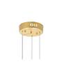 Thumbnail3 of Millipede 32 in LED Satin Gold Chandelier more views