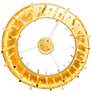 4_Millipede 32" Wide Satin Gold LED Ring Chandelier more views