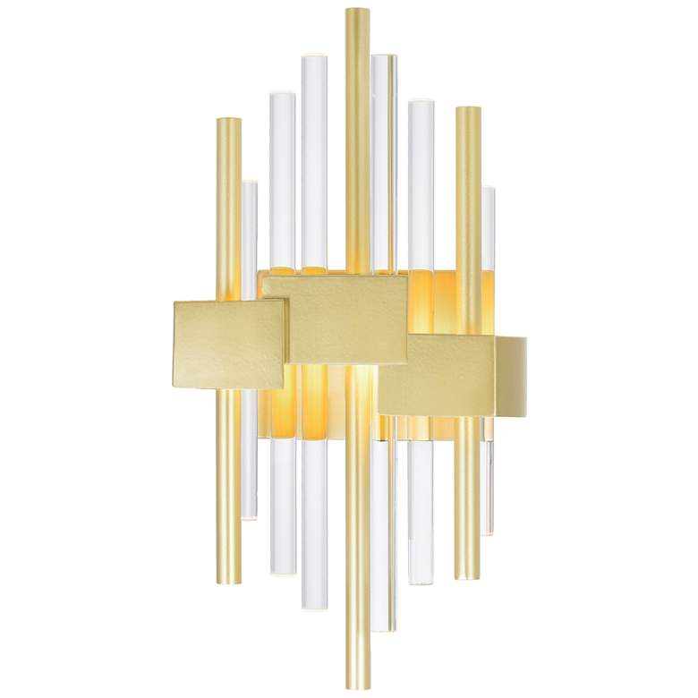 Image 1 Millipede 7 in LED Satin Gold Wall Sconce