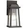 Millworks by Z-Lite Oil Rubbed Bronze 1 Light Outdoor Wall Sconce