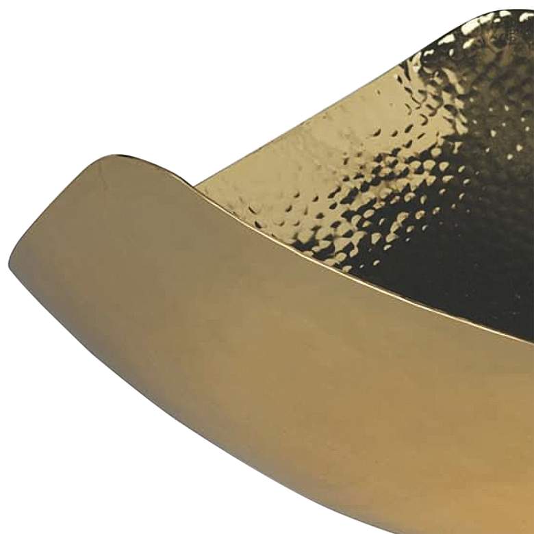 Image 2 Milo Polished Brass 17 1/2" Wide Decorative Bowl more views