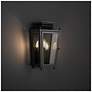 4_Milton 16.5"H x 9"W 3-Light Outdoor Wall Light in Oil Rubbed Bronze more views