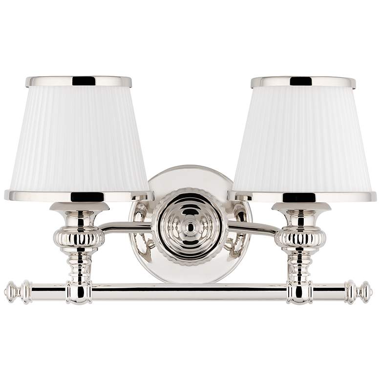 Image 1 Milton Polished Nickel 2 Light Vanity Li