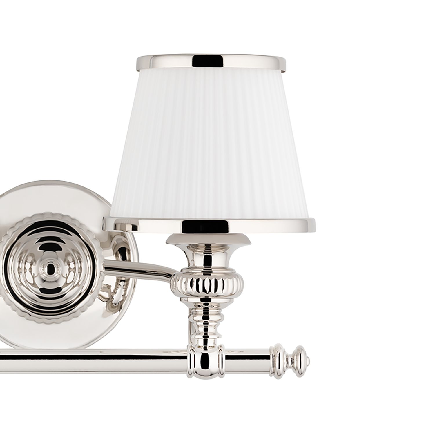 Image 2 Milton Polished Nickel 2 Light Vanity Li more views