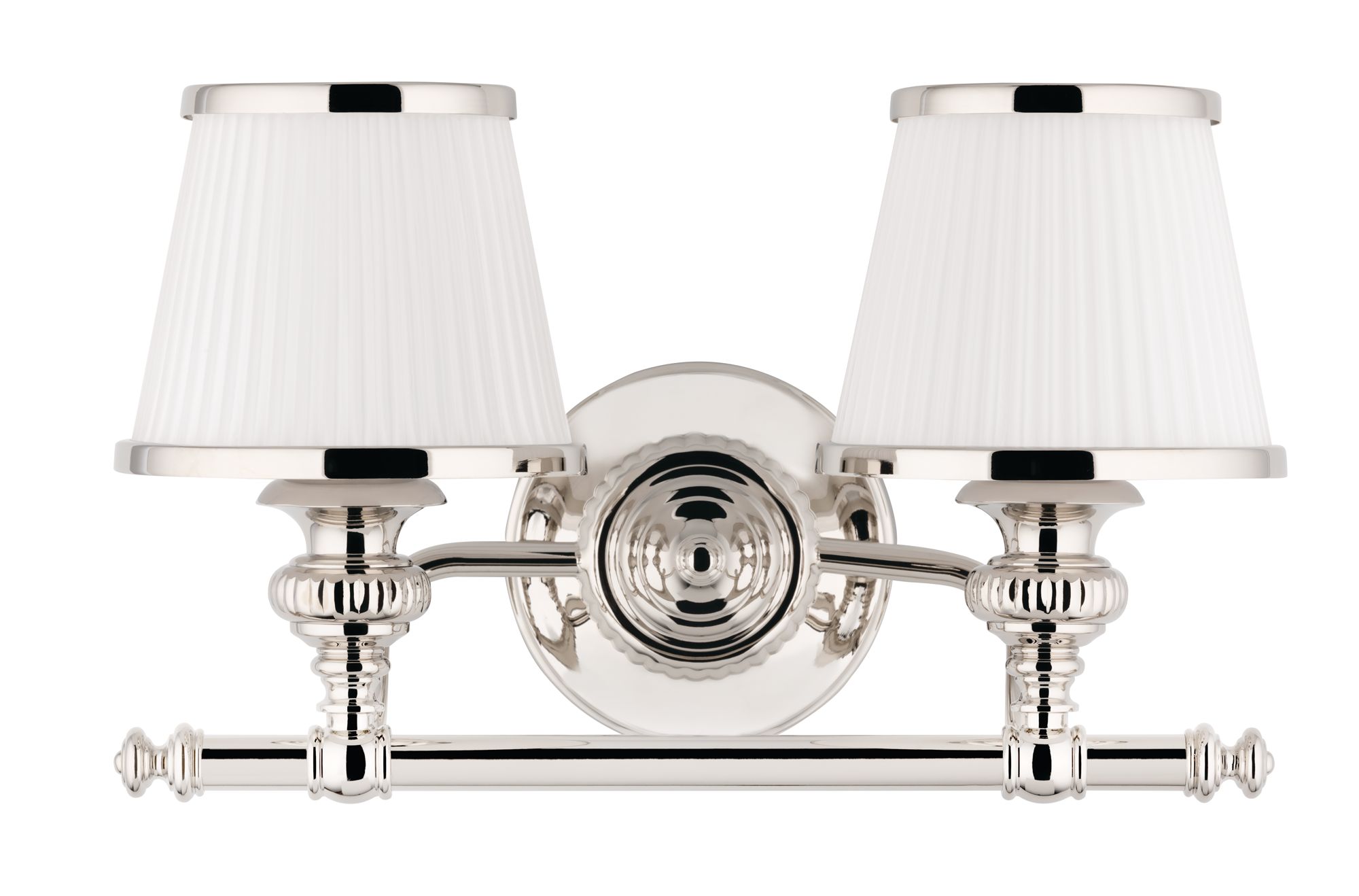 Image 3 Milton Polished Nickel 2 Light Vanity Li more views