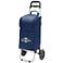 Milwaukee Brewers Navy Wheeled Cart Cooler Tote