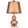 Mimosa Copper Double-Gourd Metal Table Lamp