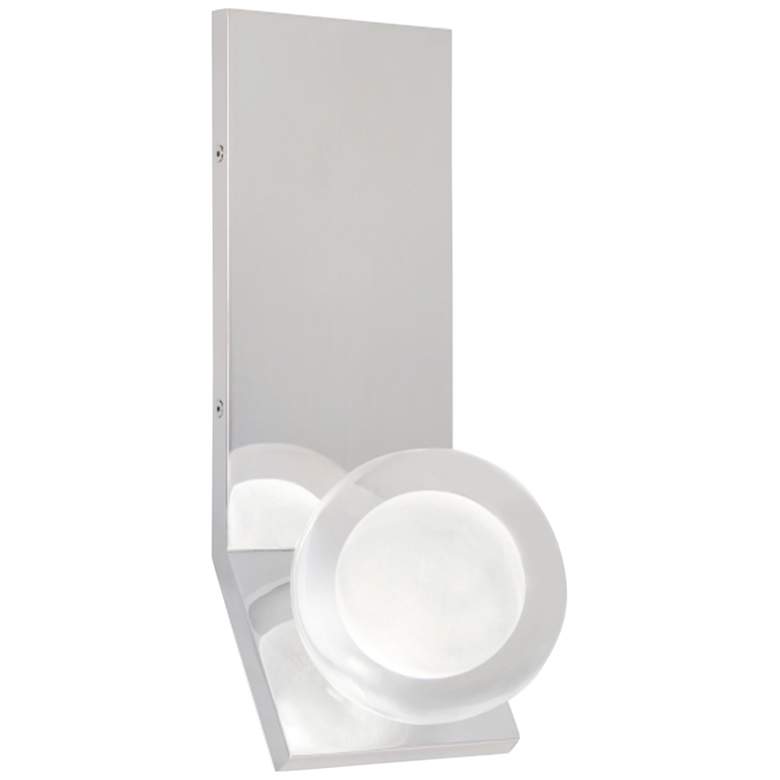 Image 1 Mina 14" High Polished Nickel LED Wall Sconce