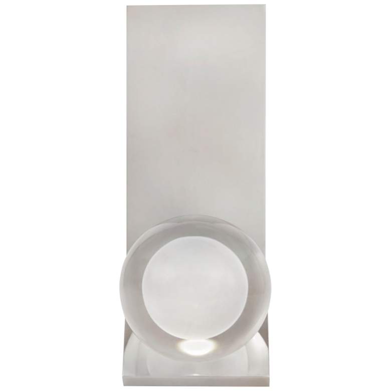 Image 3 Mina 14" High Polished Nickel LED Wall Sconce more views