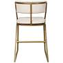 3_Mina 25" Antique Brass Metal Counter Stool more views