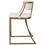 5_Mina 25" Antique Brass Metal Counter Stool more views