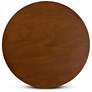 Mina Walnut Brown Wood 5-Piece Dining Table and Chair Set