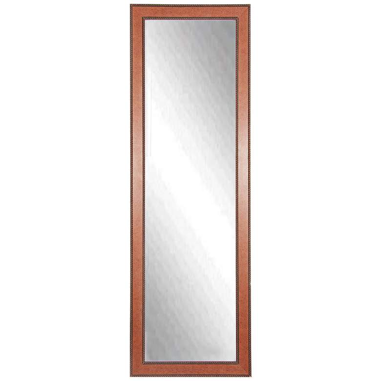 Image 2 Minden Western Rope 25 inch x 63 inch Full Length Floor Mirror