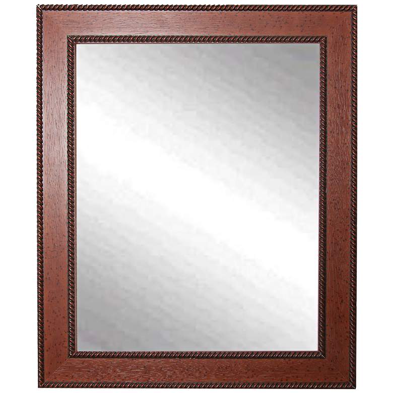 Image 1 Minden Western Rope 28 inch x 34 inch Wall Mirror