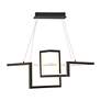 3_Minecraft 10.13"H x 23.31"W 1-Light Pendant in Black more views