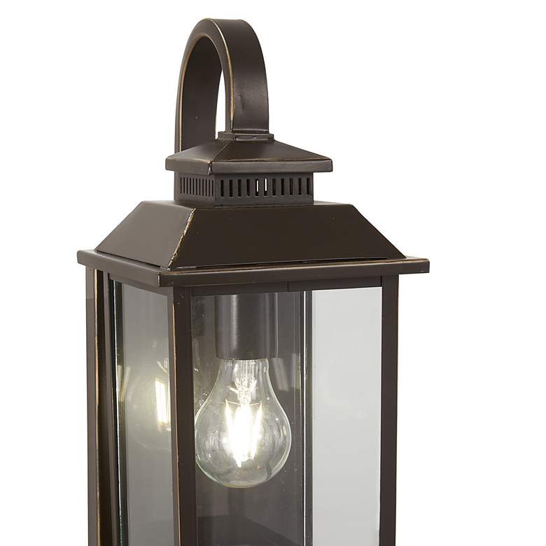 Image 5 Miner's Loft 14 3/4"H Oil-Rubbed Bronze Outdoor Wall Light more views