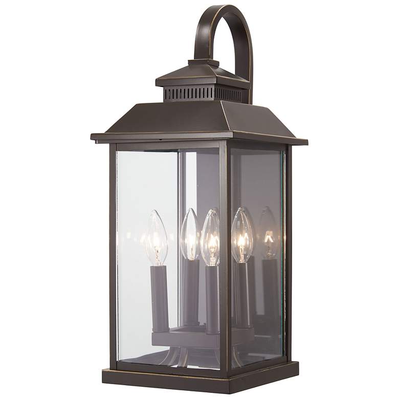 Image 2 Miner's Loft 20 3/4"H Oil-Rubbed Bronze Outdoor Wall Light