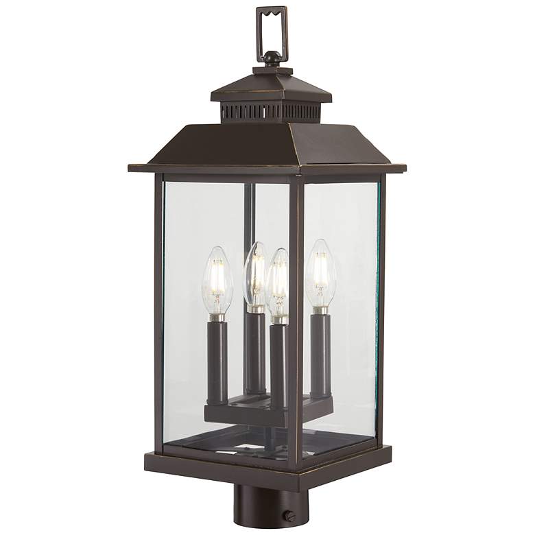 Image 2 Miner's Loft 22 1/2" High Bronze Outdoor Post Light