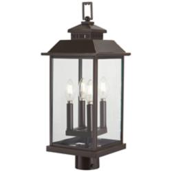 Miner's Loft 22 1/2" High Bronze Outdoor Post Light