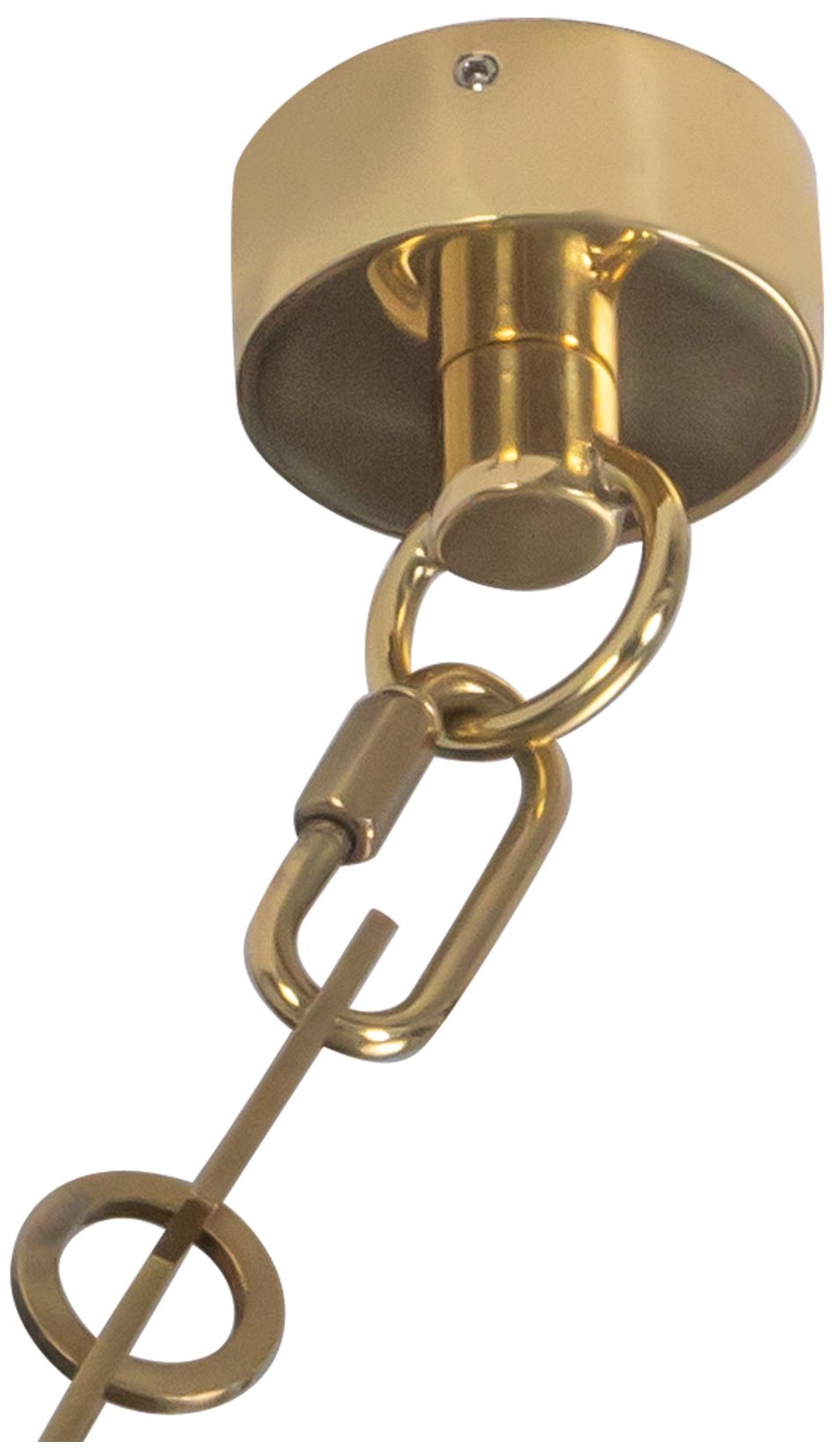 Mineral 5-Light Alabaster dimmable LED Chandelier with Patina Brass Finish